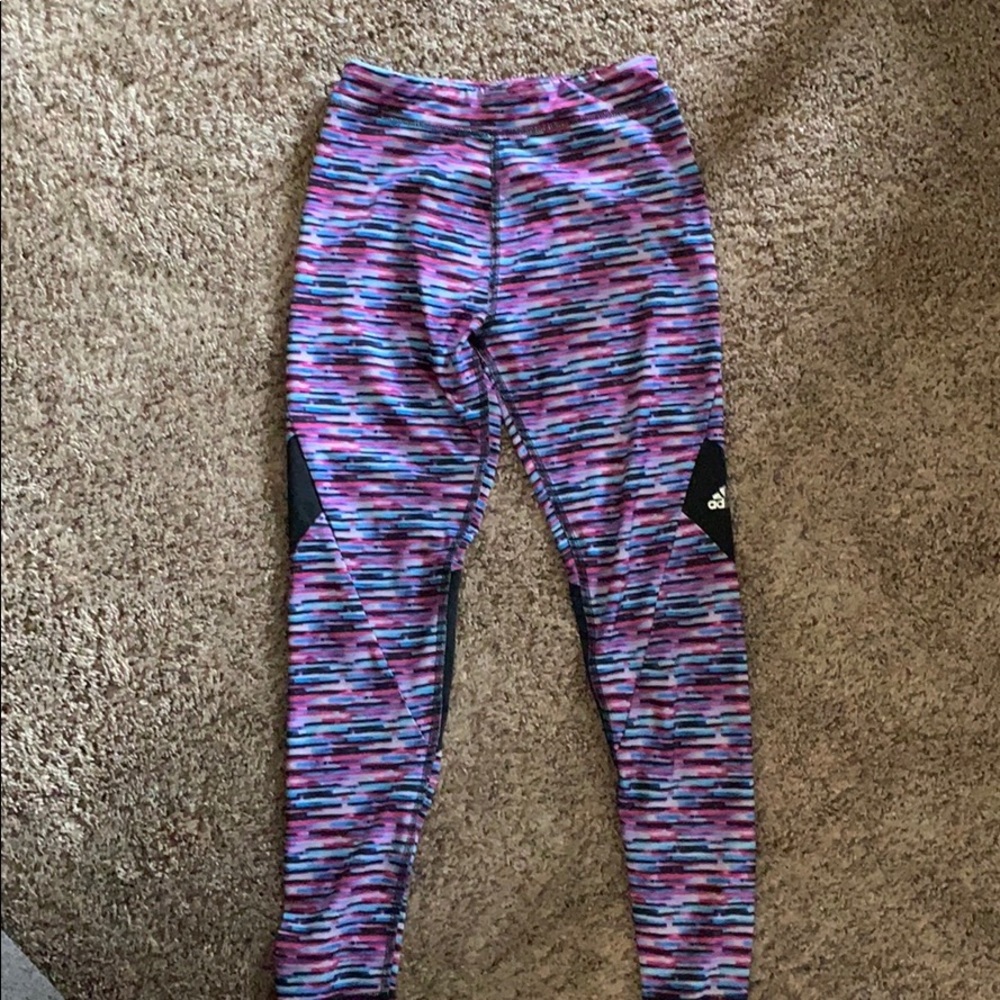 Adidas Girls athletic leggings